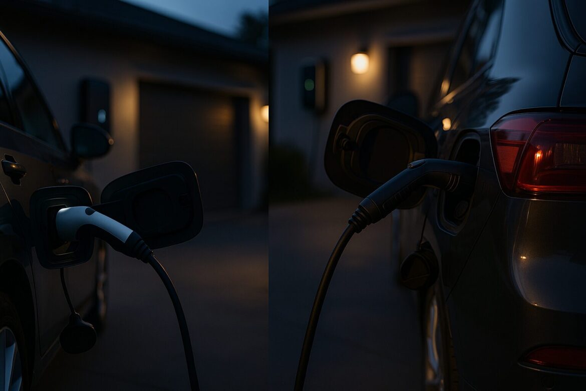 Ilustracja artykułu: Elektryk czy hybryda? Porównanie kosztów, wygody ładowania, zasięgu i serwisu w praktyce
