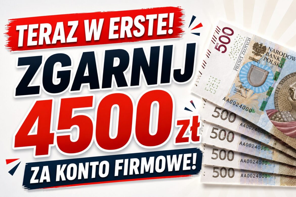 bonus za założenie konta w banku